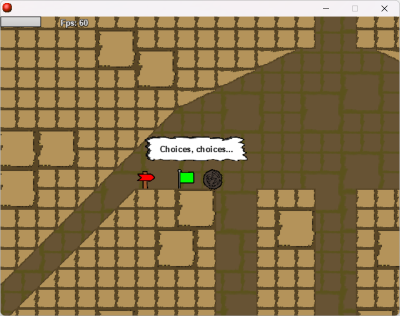 Navigating a maze
