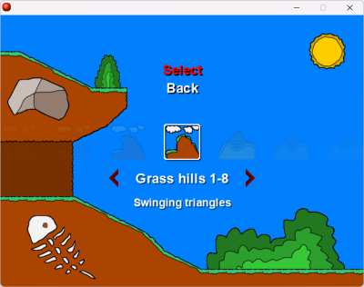 Level selection