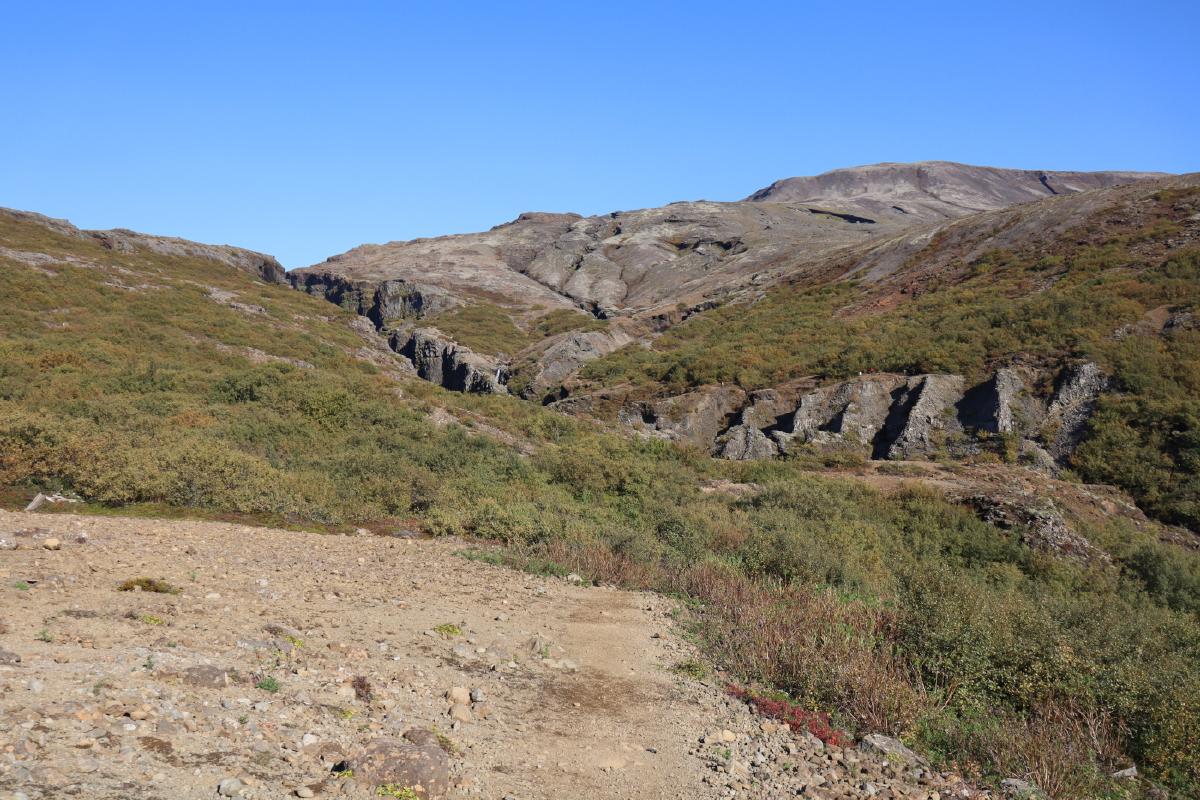 Photo of the canyon from afar.