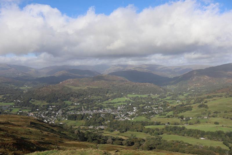 Looking down on Ambleside, again.